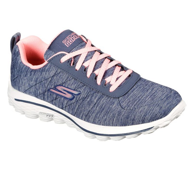 Skechers Go Walk Sport - Womens Golf Shoes Navy/Pink [AU-IV3538]